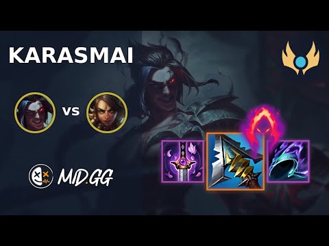 MID.GG: [ KarasMai ] Kayn JUNGLE vs Nidalee | NA CHALLENGER | LOL Season 2025
