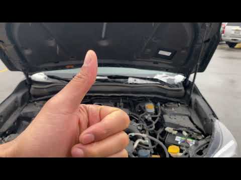 Subaru Forester – Brake fluid reservoir location