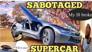 My BMW I8 broke and is falling apart trunk fix