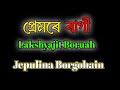 Premor Ragi New Assamese black screen Video||Lakshyajit Boruah||Black Screen lyrics video 2024||