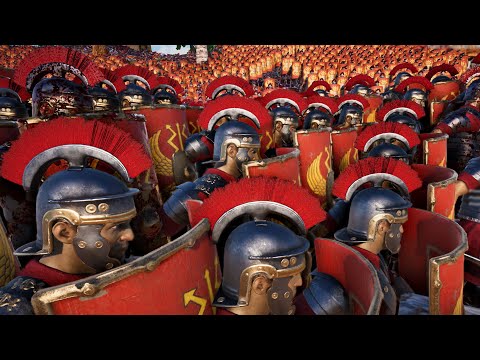The Largest Roman Shield Wall EVER! (1 Million Soldiers) - Ultimate Epic Battle Simulator 2 UEBS 2