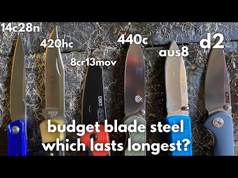 Which Budget Blade Steel Cuts the Longest?