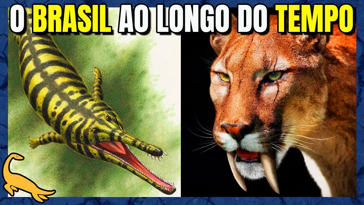 ANIMAIS PRÉ-HISTÓRICOS que VIVERAM no BRASIL!