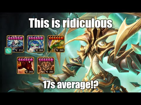 Fastest Possible Punisher's Crypt 16-17s average | Summoners War