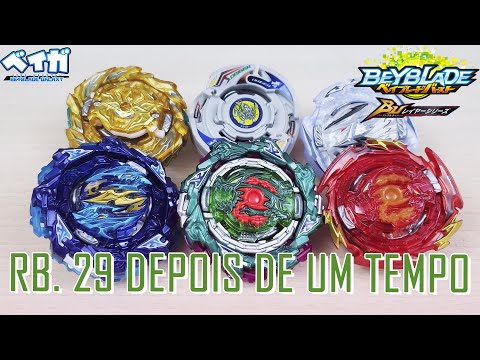 Análise B-198 RANDOM BOOSTER VOL. 29 após um tempo de uso - Beyblade Burst Ultimate