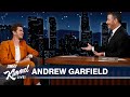 Andrew Garfield on tick, tick…BOOM Oscar Nomination, Return to Spider-Man & Lin-Manuel Miranda Bet