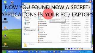 How to find a hidden Applications in your PC / LAPTOP