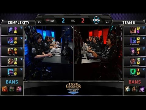 LCS NA 2015 Spring Promotion COL vs T8 Game 5 Highlights