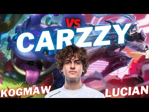 CARZZY | KOGMAW VS LUCIAN | ADC GAMEPLAY | Patch 14.19 / Season 14 | #LeagueofLegends