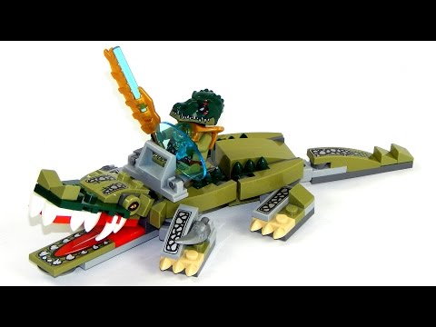 Vidéo LEGO Chima 70126 : Le croco légendaire