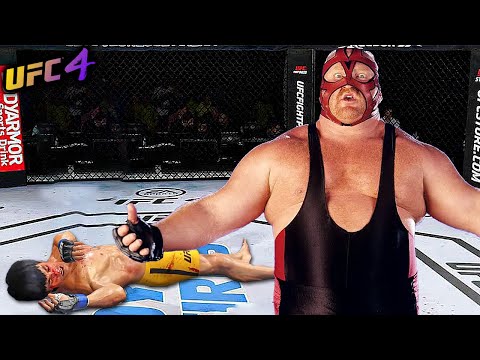 Bruce Lee vs Big Van Vader - EA Sports UFC 4