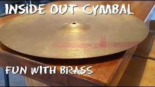 Cymbals 101 - How to fix a cymbal that&#39;s popped inside out