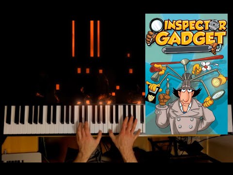 Inspector Gadget Theme Song for Solo Piano