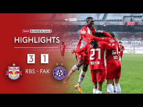 tipico Bundesliga, 16. Runde: FC Red Bull Salzburg - FK Austria Wien 3:1