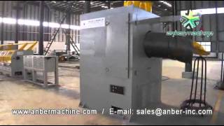 Straight line wire drawing machine 01_from wuxi anber machine