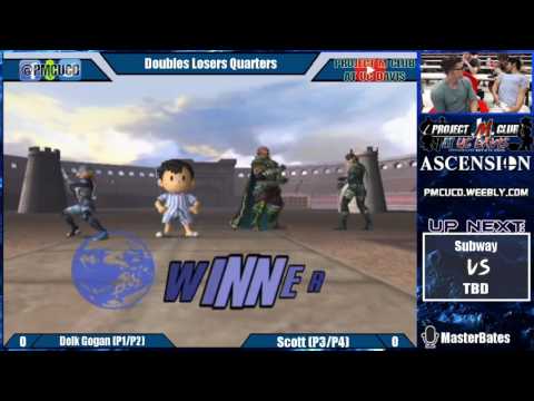 "Ascension 7/2/16" - Dolk Dogan (Ness & Sheik) v. Scott (Ganon & Snake) - Losers Quarters