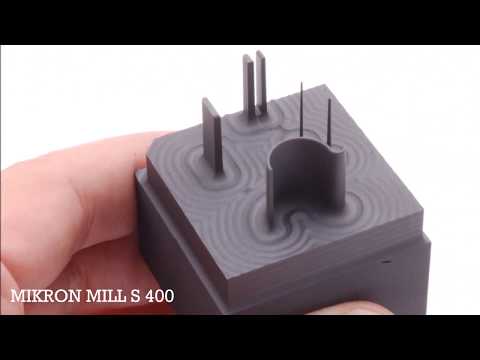 Mikron MILL S 400 - Graphite Machining with Flood Coolant | GF Machining Solutions