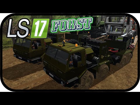 LS17 FORST Pacific Logging - FORSTMASCHINEN vom MILITÄR sind eingetroffen#071 ★ Farming Simulator