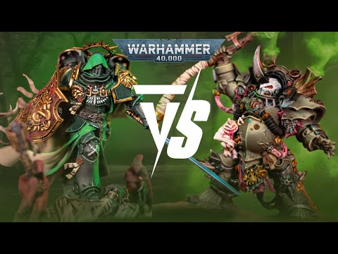 Dark Angels Vs Death Guard: 2000pts Warhammer 40K Battle Report