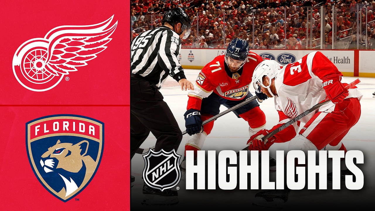 4월16일 디트로이트 플로리다 NHL 하이라이트