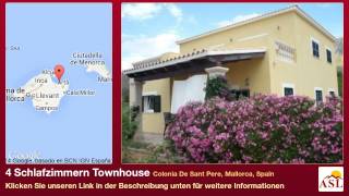 preview picture of video '4 Schlafzimmern Townhouse zu verkaufen in Colonia De Sant Pere, Mallorca, Spain'
