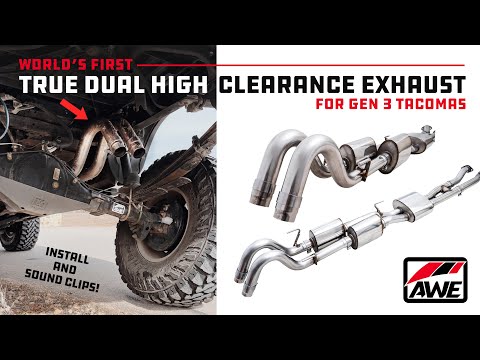 BEST Tacoma Exhaust! The First REAL Dual Exhaust made for Offroad - by AWE Tuning
