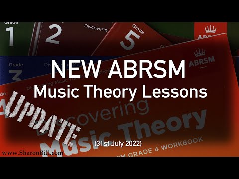 New ABRSM Music Theory Lessons - with Sharon Bill