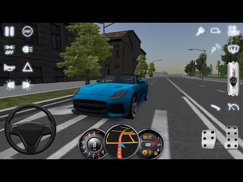 Real Driving School Simulator #1 Blue Car UNLOCKED Android Gameplay FHD