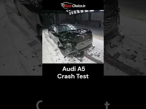 Audi A5 Crash Test ? | How Safe Is This Premium Car