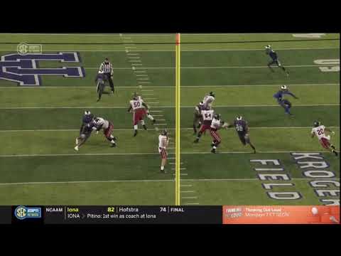 2020 USC vs Kentucky - Kevin Harris 17 Yd Reception