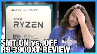 Video thumbnail for AMD Ryzen 9 3900XT vs. 3900X, 10900K Review & Benchmarks: SMT Off vs. On by Gamers Nexus