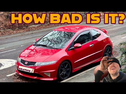 HOW BAD IS MY CHEAP HONDA CIVIC TYPE R FN2 K20? Full healtcheck and the start of the repairs!