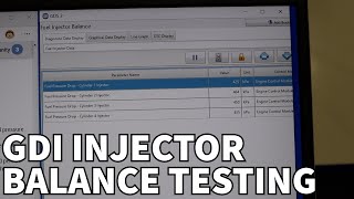 Gasoline Direct Injection: Scan Tool Injector Balance Test