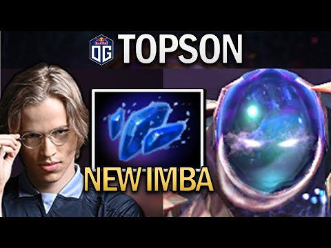 OG.TOPSON ARC WARDEN WITH AGHANIM'S SHARD - DOTA 2 7.29 GAMEPLAY