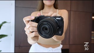 Video 0 of Product Nikon Z30 APS-C Mirrorless Camera (2022)