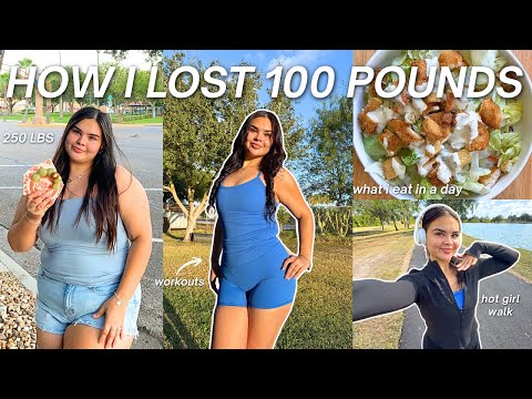 HOW I LOST 100 POUNDS | What I Eat, Workout Routine, Discipline, Consistency & Healthy Habits!