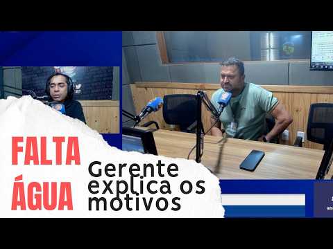 ENTREVISTA | GERENTE DA SANEAGO DE CABECEIRAS | NOVO POÇO, QUALIDADE DA ÁGUA.