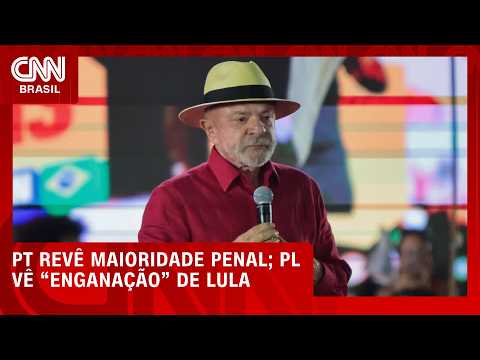 Esquerda ajusta discurso sobre maioridade penal; PL vê “enganação” de Lula | HORA H