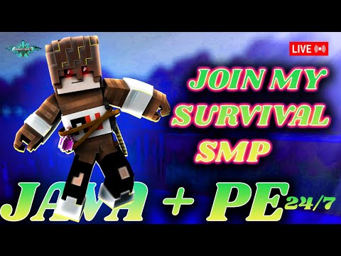 Join My 24/7 SMP - Road To 1k Subs!