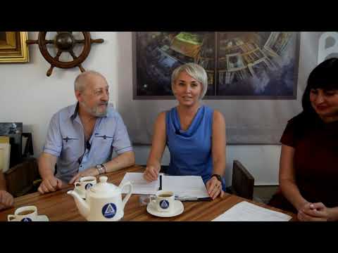 Ток-Шоу "ДААРИЯ", гости программы  художник В. Э. Коваль и стратег, организатор П.Г. Трошкин