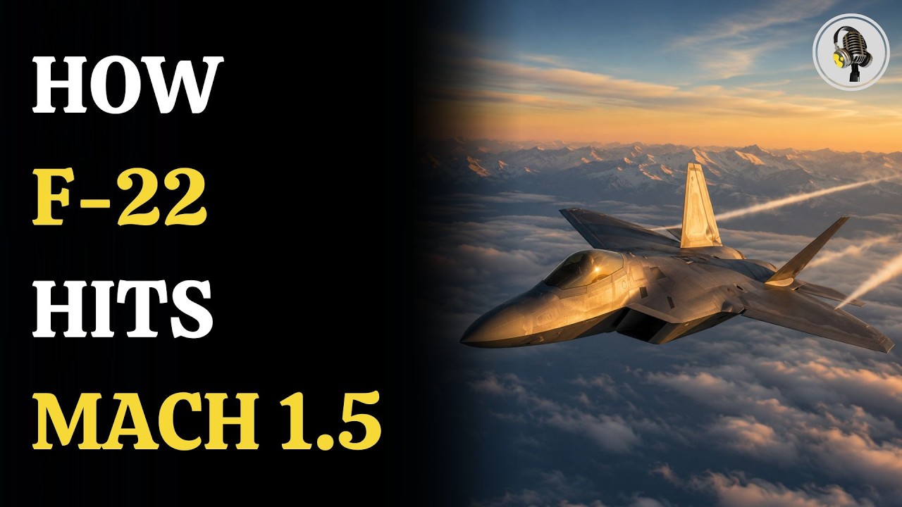 Why the F-22 Reaches Mach 1.5 Without Afterburners | WION Podcast