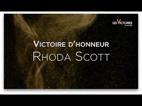 Les Victoires du Jazz 2018 - Victoire d'Honneur : Rhoda Scott