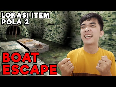 Escape Boat with Item Location Pattern 2 Granny Chapter Two