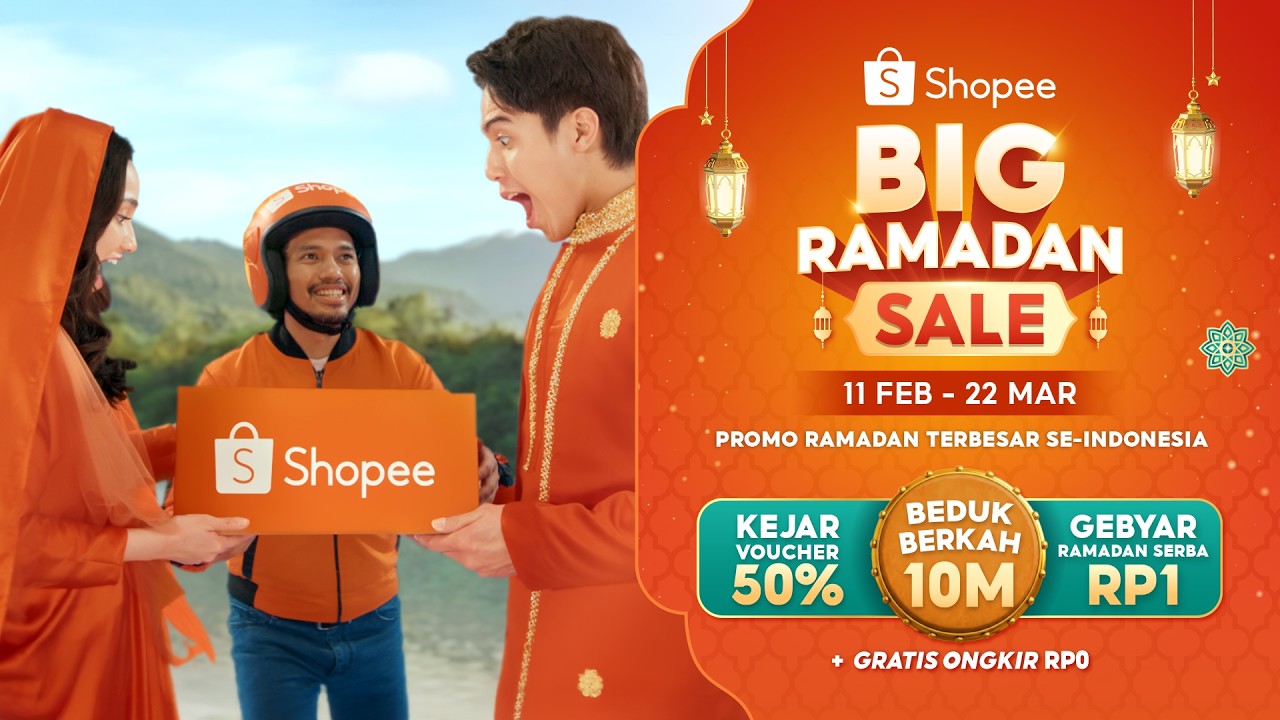 Shopee Ramadan Sale Mulai 11 Feb - 22 Mar | Belanja Sekarang!