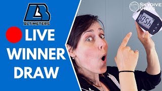 LIVE Draw of the ARES II Altimeter Winner - L&B Altimeters
