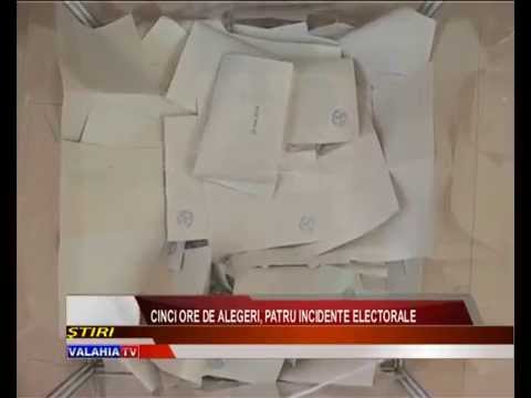 Cinci ore de alegeri, patru incidente electorale