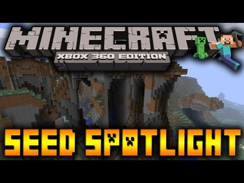 Minecraft Xbox 360 Seed Spotlight: VAST MOUNTAIN RANGE, OPEN NETHER FORTRESS, & MOAR (1.0.1/TU7)