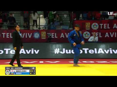 Grand Slam Tel-Aviv 2023. Day 1. 66 kg. 1/4. MARGVELASHVILI Vazha (GEO) - GERCHEV Yanislav (BUL)