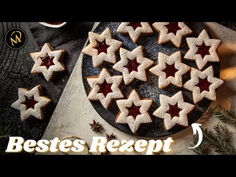 Das beste Spitzbuben Rezept - Plätzchen in Perfektion / Weihnachtskekse selber backen ✨