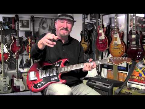 1970 Teisco ET 440 Spectrum 4 Guitar Demo